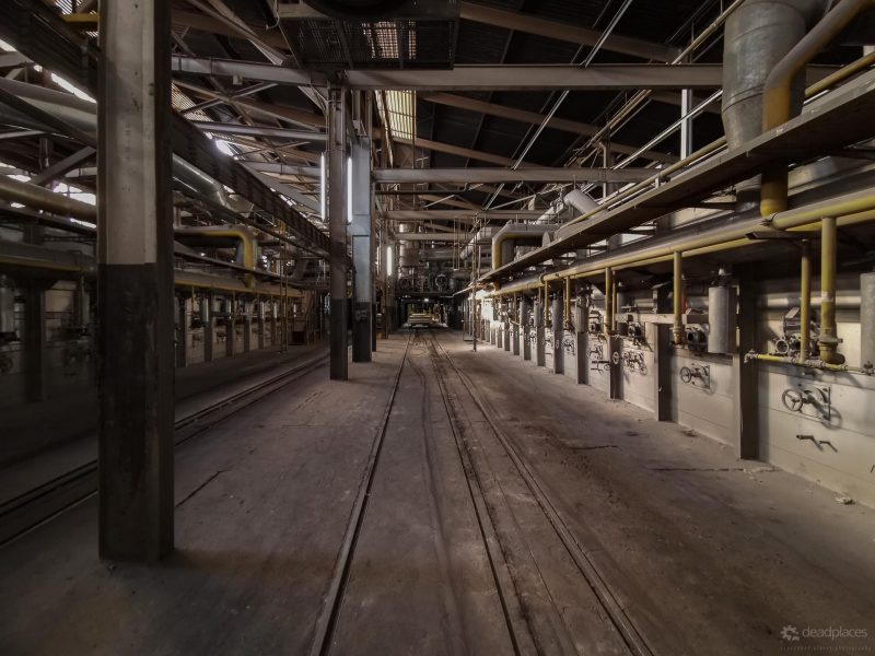 Fahrweg Schiebebuehne Pressen Hangseite